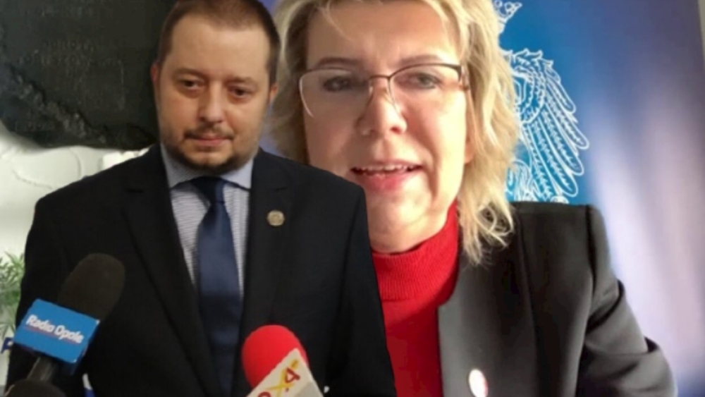 Paweł Czyż (ZChR), senator PiS Dorota Tobiszowska