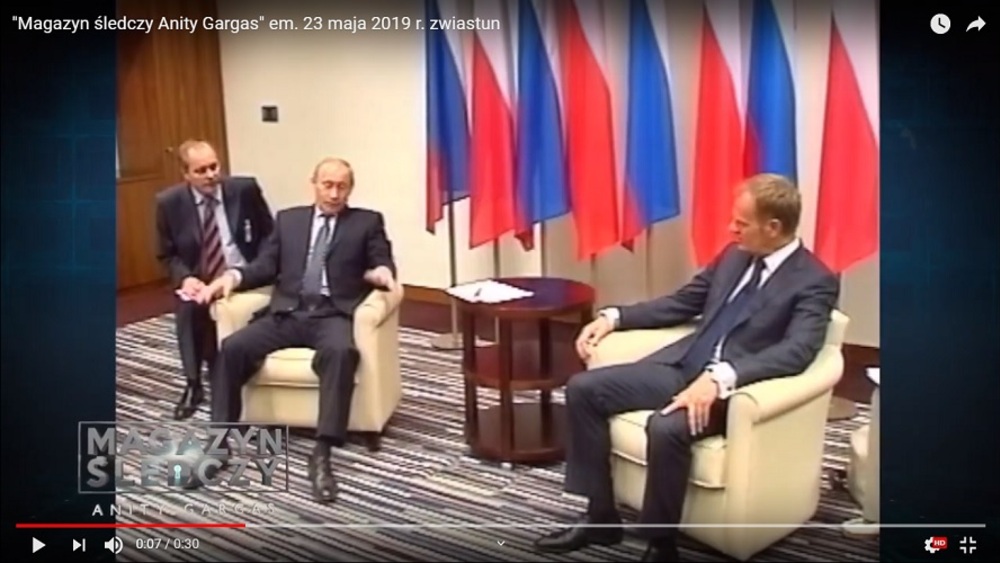 "Magazyn śledczy Anity Gargas", Donald Tusk, Władimir Putin