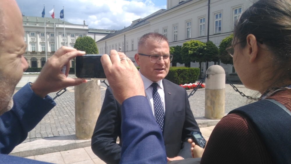 Lider ZChR dr Bogusław Rogalski