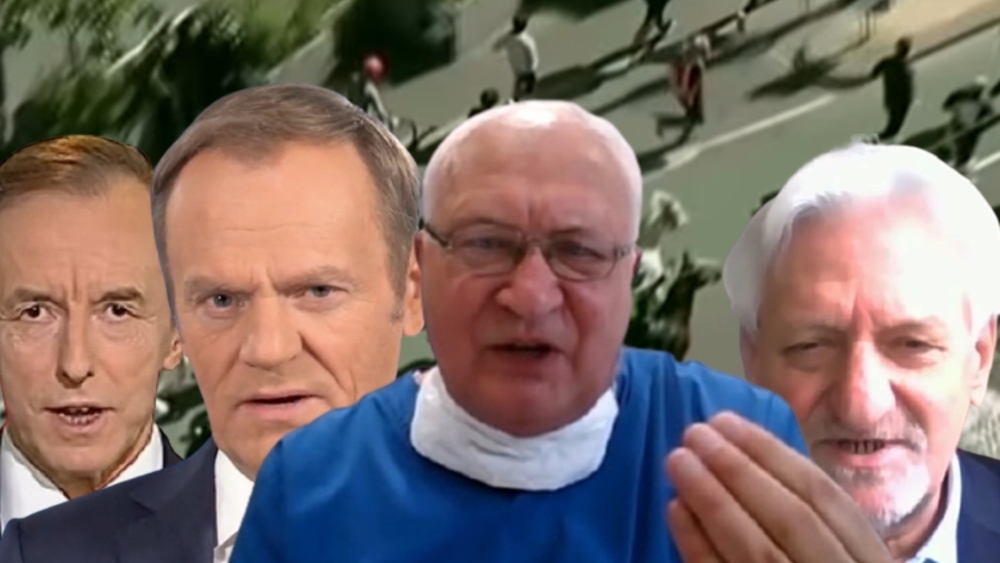 fot. YT/BBC News/Onet News/Super Express/TVP Info/Tt/Donald Tusk (kolaż)