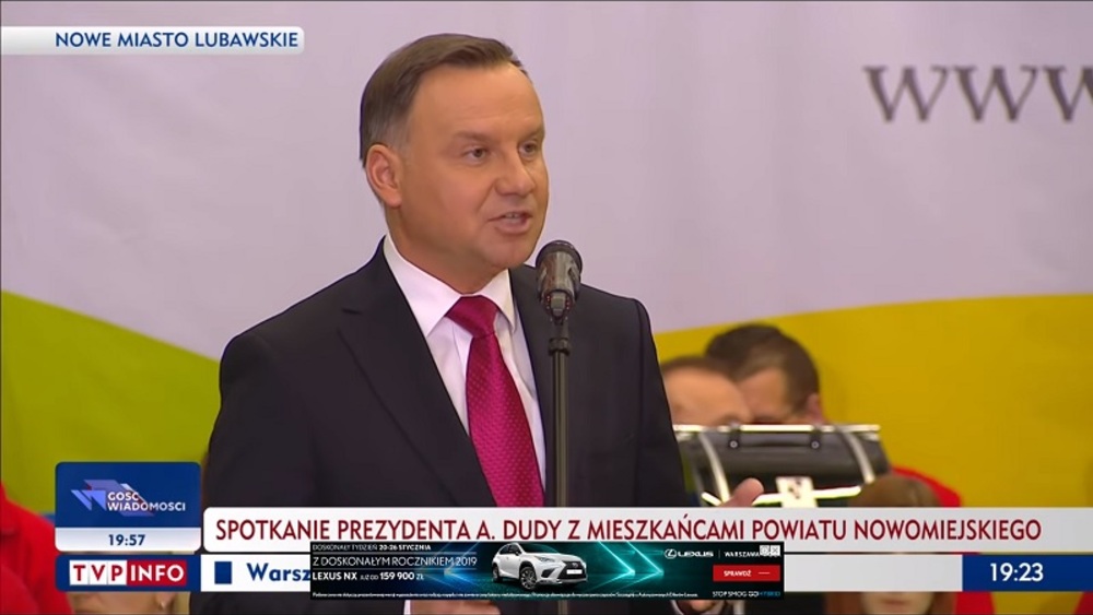 Prezydent Andrzej Duda