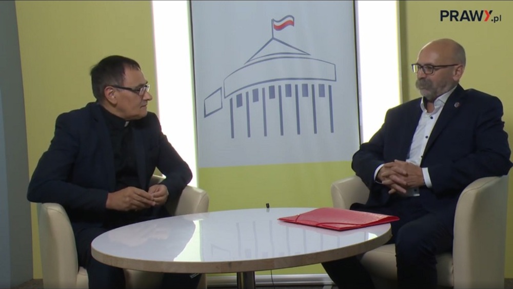 Bogdan Pęk - kandydat do Sejmu z listy PIS - okręg krakowski - wywiad ks. Ryszarda Halwy