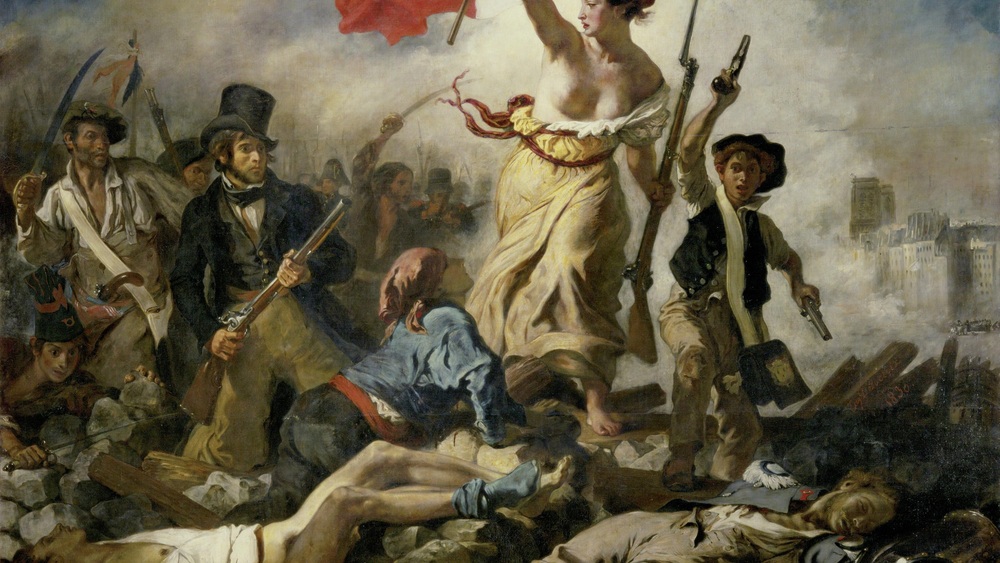 Wolność wiodąca lud na barykady, Eugène’a Delacroix