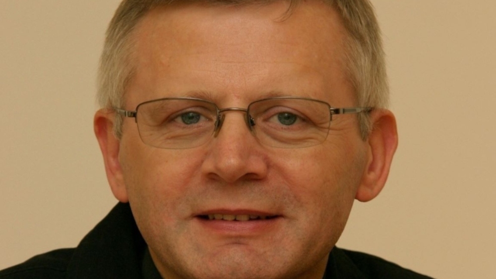Redaktor naczelny "Idziemy" ks. Henryk Zieliński