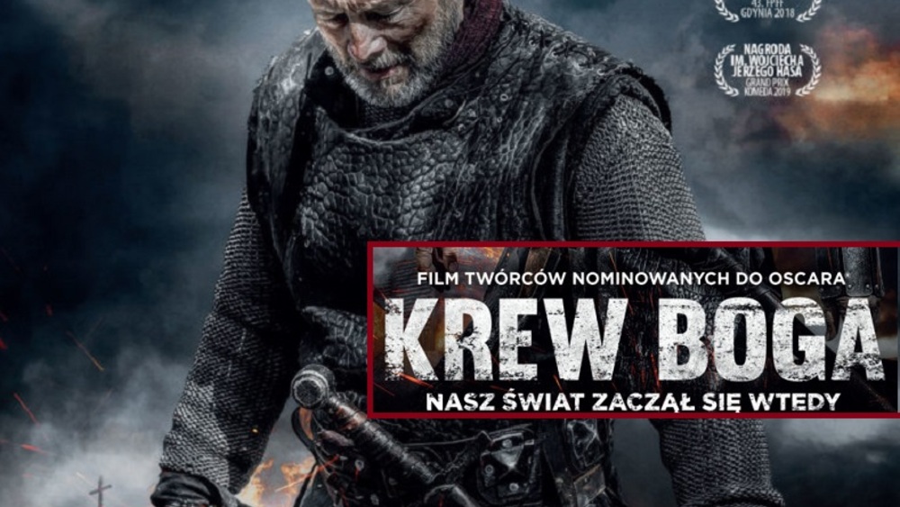 Krew Boga, plaka filmu