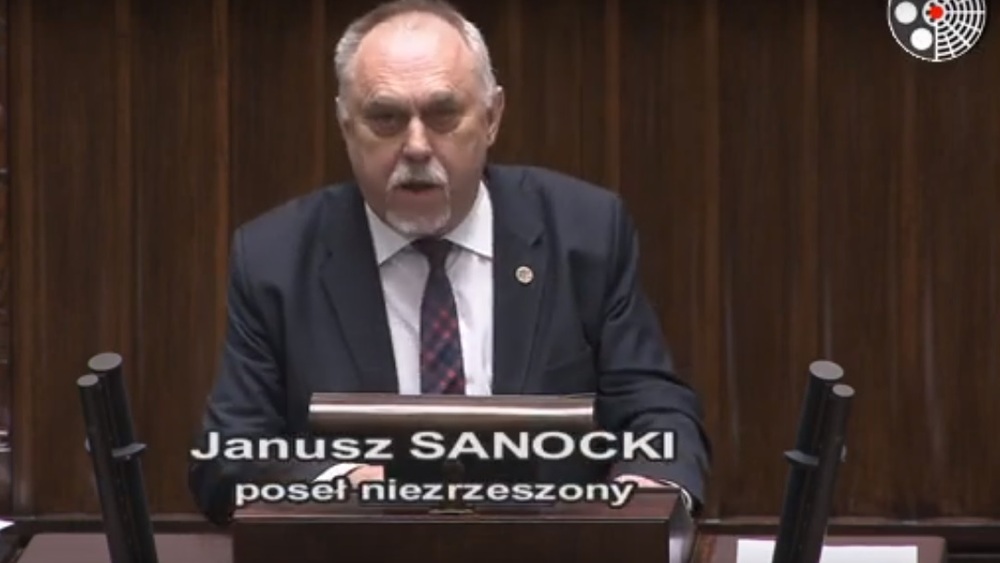 Poseł Janusz Sanocki