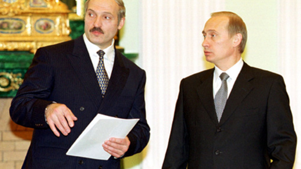 Władimir Putin i Aleksandr Łukaszenka