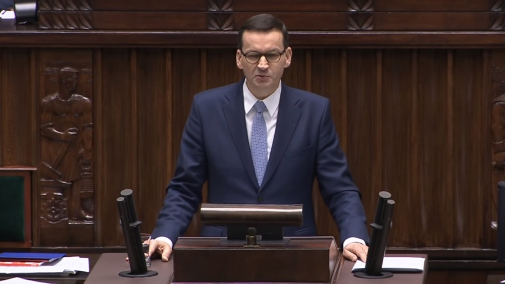 Premier Mateusz Morawiecki, ekspose