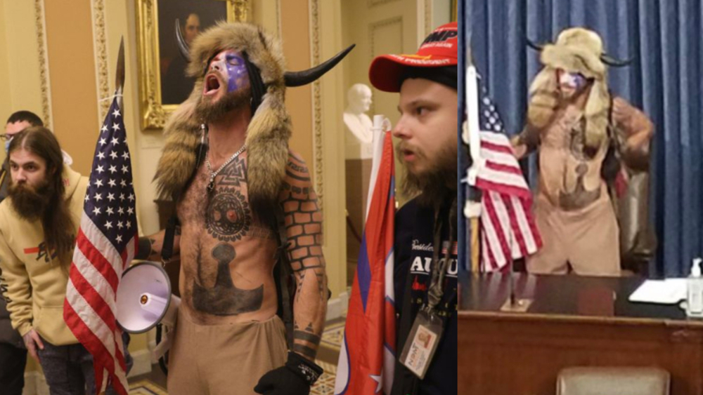 Człowiek-bizon, znany również jako "Joe Bison"