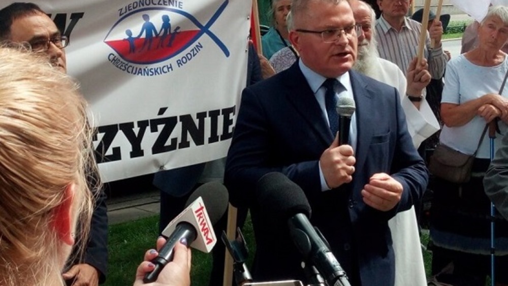 Dr Bogusław Rogalski, prezes Zjednoczenia Chrześcijańskich Rodzin, ekspert ds. międzynarodowych.