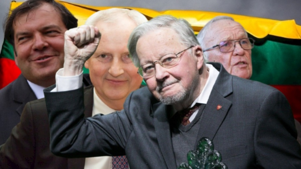 Andžej Pukšto, Česlav Okinčic, Vytautas Landsbergis, Zbignev Balcevič