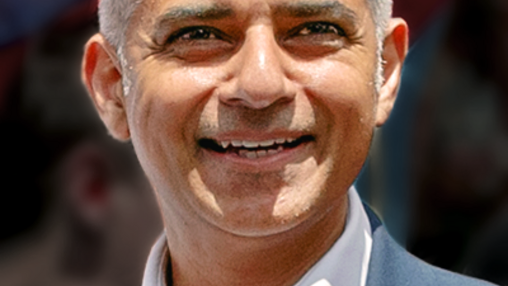 Sadiq Khan. burmistrz Londynu