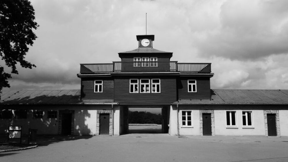 Brama niemieckiego obozu koncentracyjnego Buchenwald