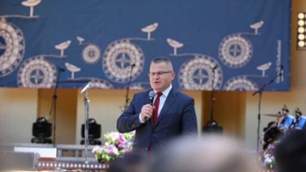 Prezes ZChR dr Bogusław Rogalski w Solecznikach