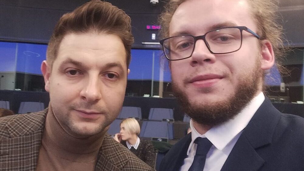 Eurodeputowany Patryk Jaki (SP), Tomasz Kowalski (Młodzi Chadecy/ZChR)/Facebook