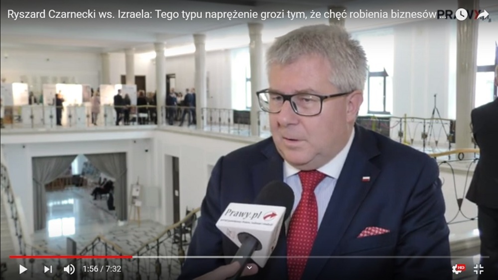 Ryszard Czarnecki, europoseł