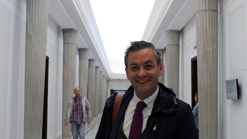 Robert Biedroń w Sejmie