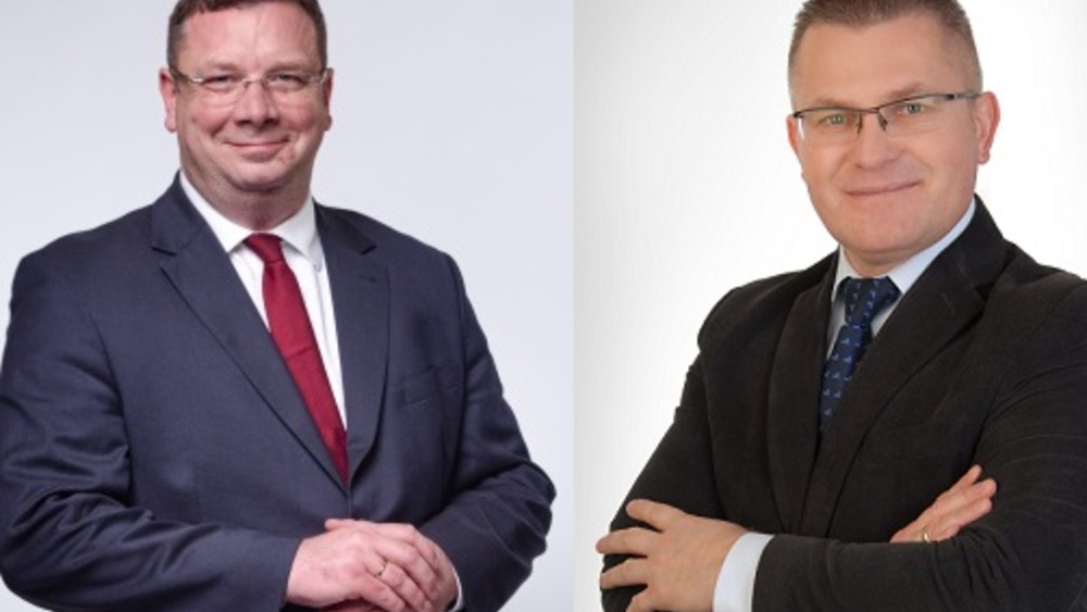 Michał Wójcik (L) i Bogusław Rogalski (P)