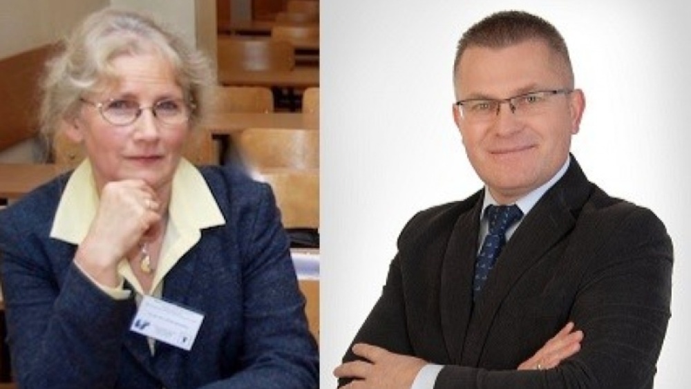 Prof. Ewa Budzuńska, Dr. Bogusław Rogalski