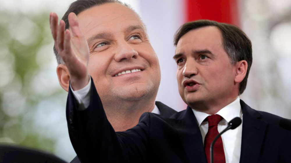 Prezydent Andrzej Duda, minister Zbigniew Ziobro/Twitter.com