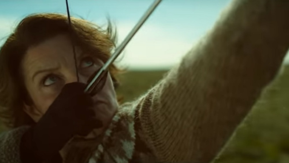 Kobieta idzie na wojnę, scena z filmu