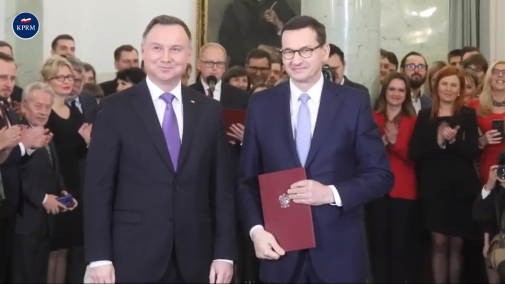 Zaprzysiężenie nowego rządu 2019
