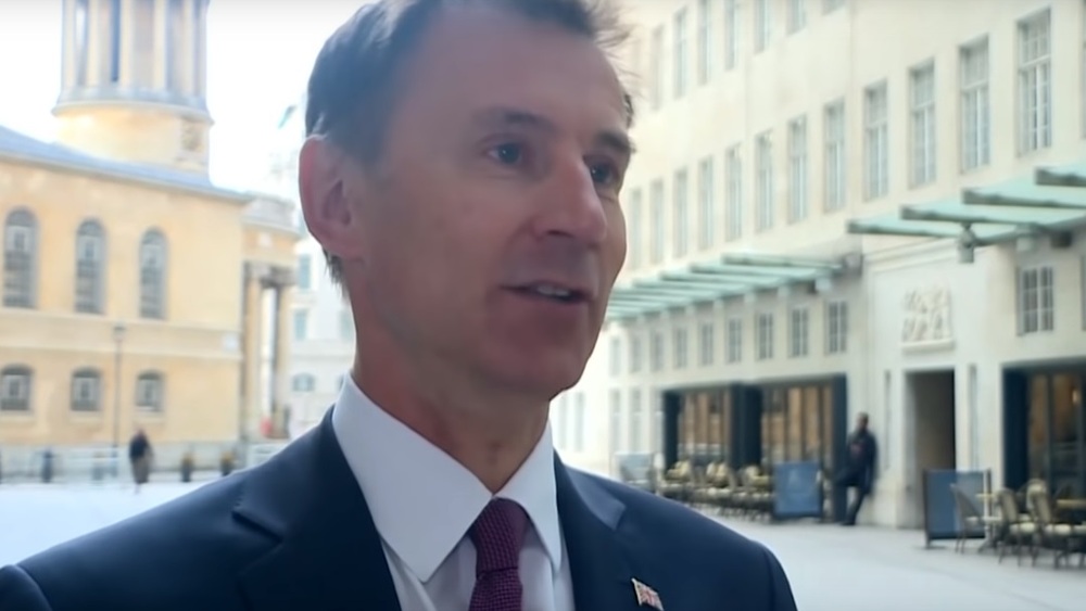 Jeremy Hunt, Minister Spraw Zagranicznych Wielkiej Brytanii