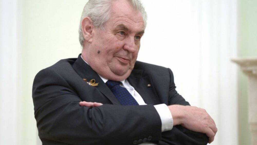 Prezydent Czech Miloš Zeman