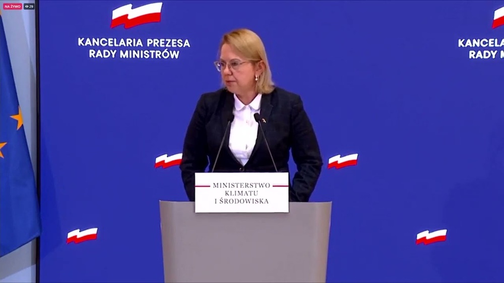 Szefowa MKiŚ Anna Moskwa/YouTube.com