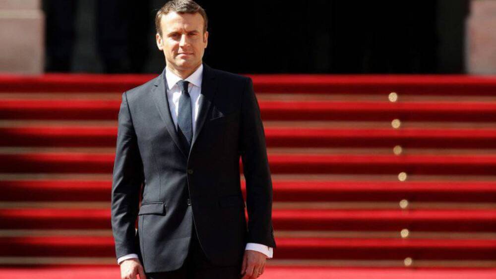 Emmanuel Macron, prezydent Francji