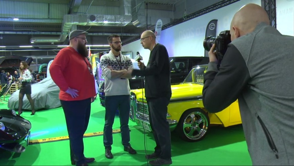 "Śniadania i gabloty" - Targi motoryzacyjne, Nadarzyn 2019 - rozmawia Jan Bodakowski