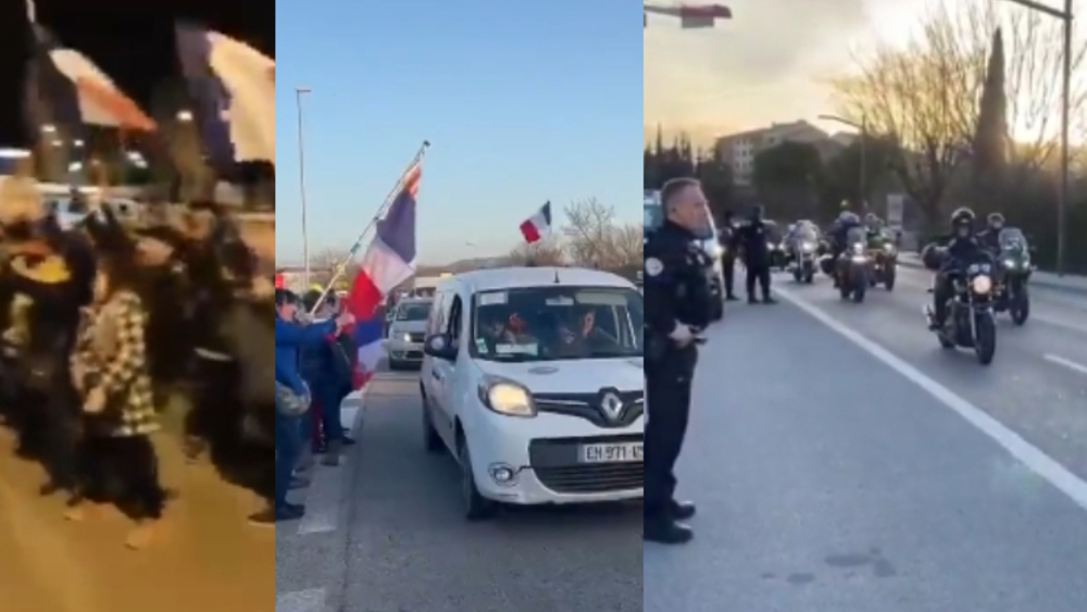 fot. Tt/La French ConAction../Keane/Lauren_Southern Fans SA (kolaż)