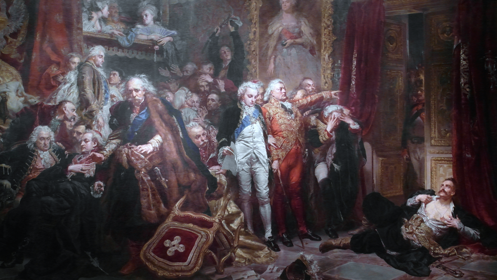 Rejtan na sejmie 1773, obraz Jana Matejki z 1866 roku