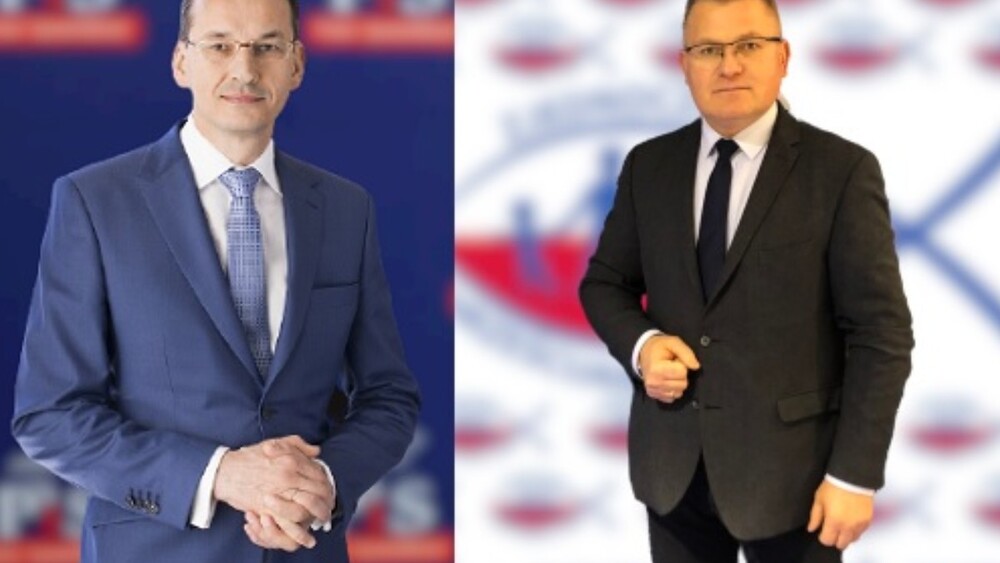 Premier Mateusz Morawiecki, prezes ZChR dr Bogusław Rogalski/FB