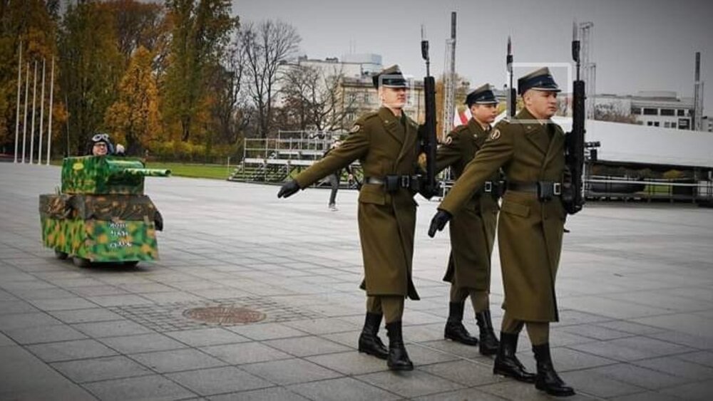 Prowokacja KOD przed Grobem Nieznanego Żołnierza