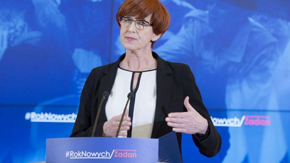 minister Elżbieta Rafalska