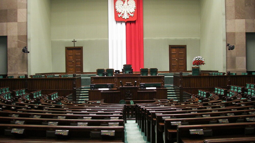 Sala plenarna Sejmu