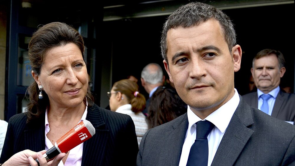 Agnès Buzyn i Gérald Darmanin