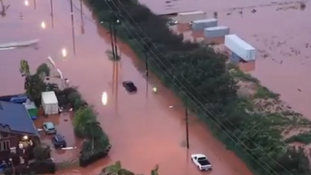 powódź na Hawajach