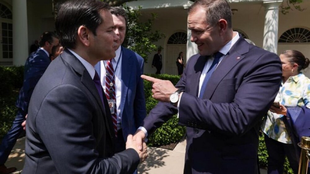 Rozmowa z sekretarzem stanu Marco Rubio