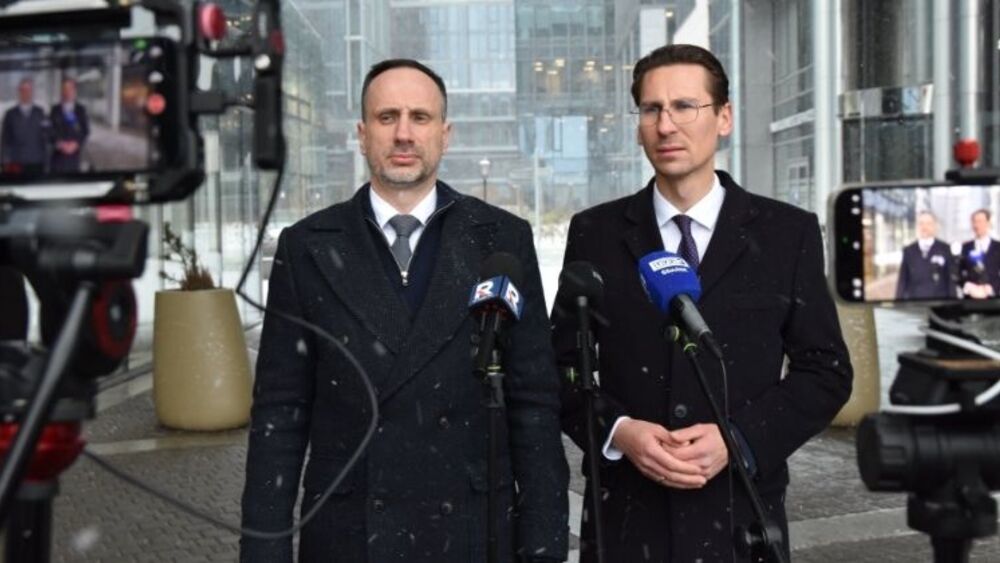 Konferencja prasowa polityków PiS