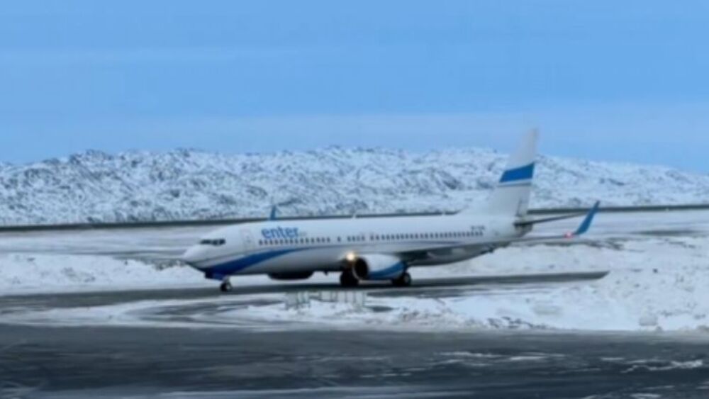 Niemieccy żołnierze lądujący na Grenlandii