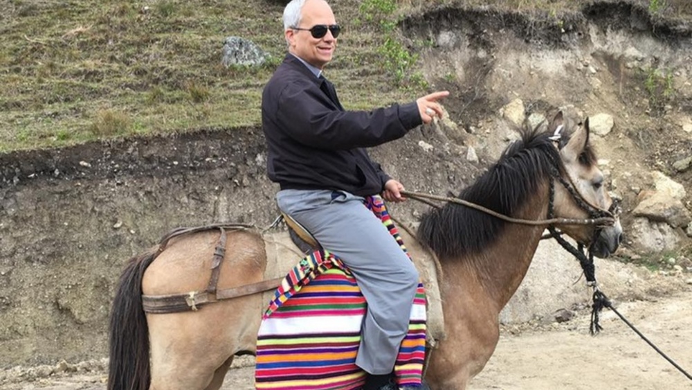 Przyszły papież w Peru