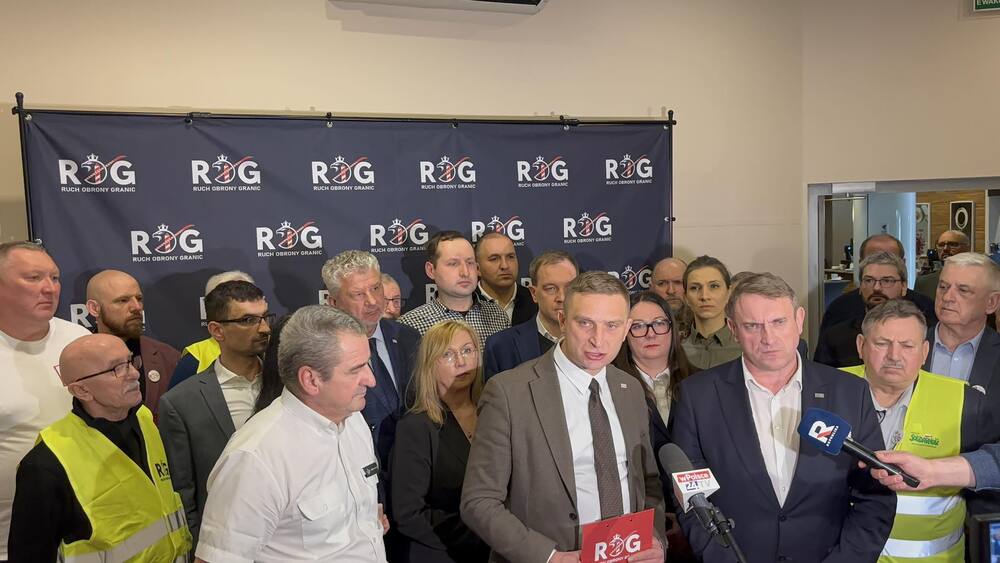 Konferencja prasowa Ogólnopolskiego Ruchu Sprzeciwu