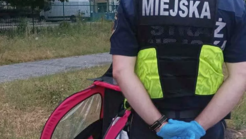 pijany ojciec opiekował się dziećmi