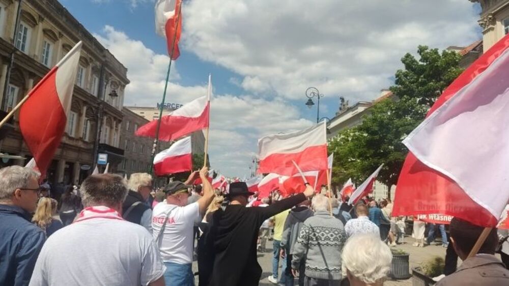Manifestacja w Warszawie