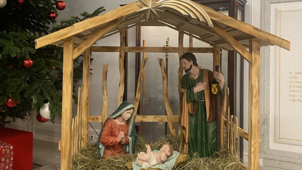 Szopka bożonarodzeniowa w Sejmie