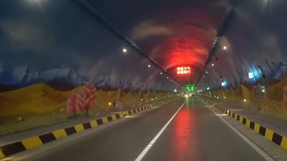 Najdłuższy tunel autostradowy świata otwarty w Chinach