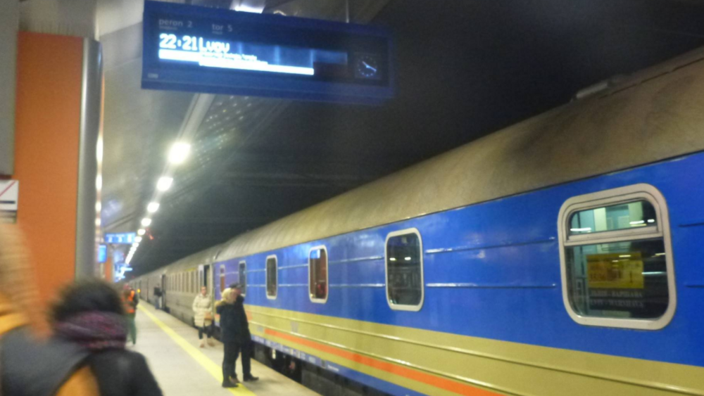 Pociąg Kraków-Kijów