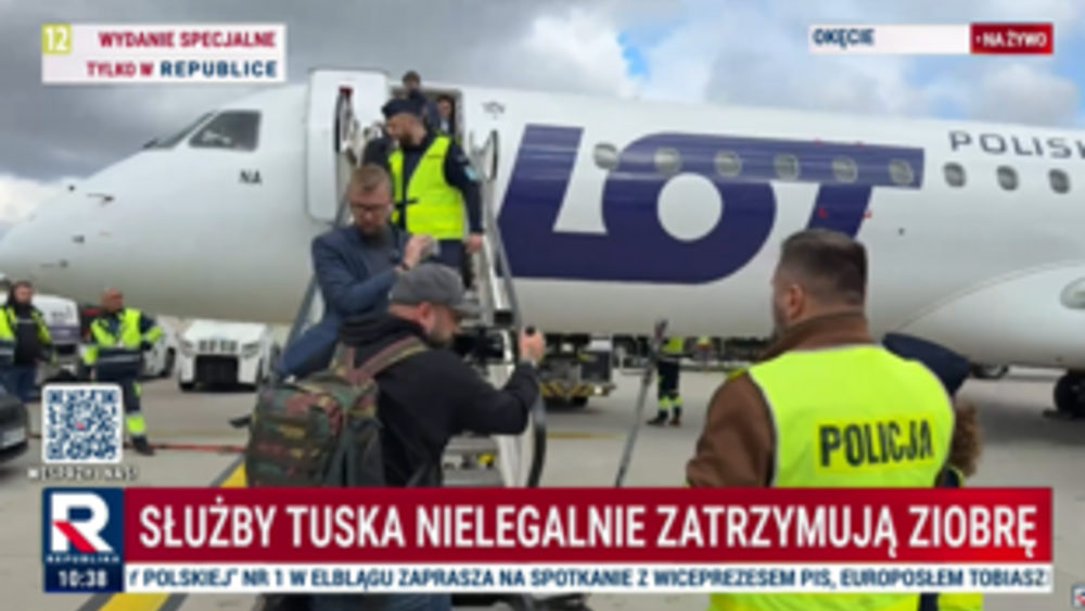 Zbigniew Ziobro zatrzymany na lotnisku
